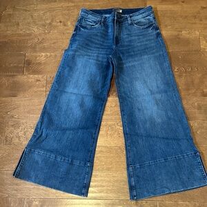 Kut from the Kloth Goldie Dark Blue Flare Jeans